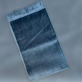 Tapis de prière personnalisé QURAYA ® - Coffret DeLuxe - Bleu glacier